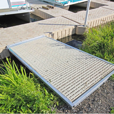 Aluminum Gangways New Jersey, Floating Dock ramps and gangways